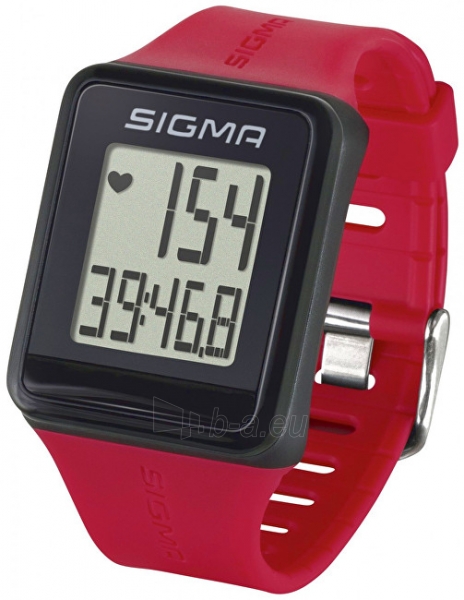 Unisex laikrodis Sigma Pulsmeter iD.GO red 24530 paveikslėlis 1 iš 8