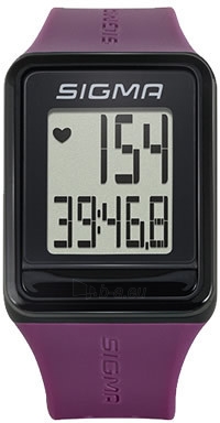 Unisex laikrodis Sigma Pulsmeter iD.GO violet 24510 paveikslėlis 2 iš 9