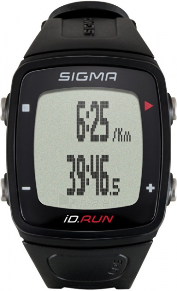 Женские часы Sigma Sporttester iD.RUN černá paveikslėlis 2 iš 9