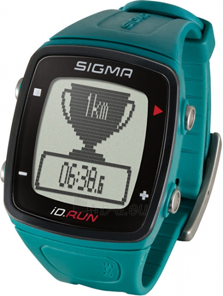 Unisex laikrodis Sigma Sporttester iD.RUN pine green paveikslėlis 1 iš 10
