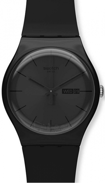 Unisex laikrodis Swatch Black Rebel SUOB702 paveikslėlis 1 iš 4