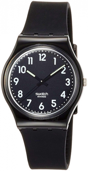 Unisex laikrodis Swatch Black Suit GB247T paveikslėlis 1 iš 5