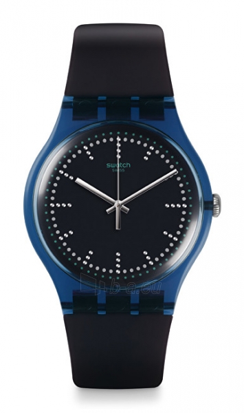 Unisex laikrodis Swatch Blue Pillow SUON121 paveikslėlis 1 iš 3