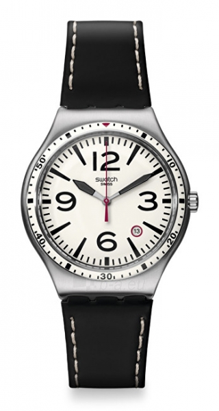 Unisex laikrodis Swatch Caterhblack YWS403C paveikslėlis 1 iš 5