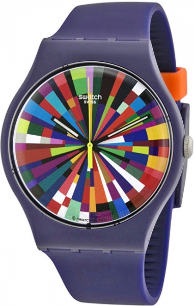Unisex laikrodis Swatch Color Explosion SUOV101 paveikslėlis 1 iš 5