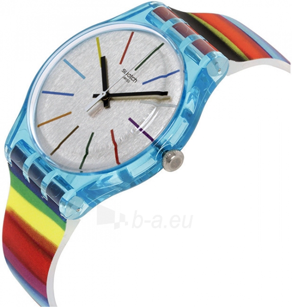 Unisex laikrodis Swatch Colorbrush SUOS106 paveikslėlis 2 iš 4