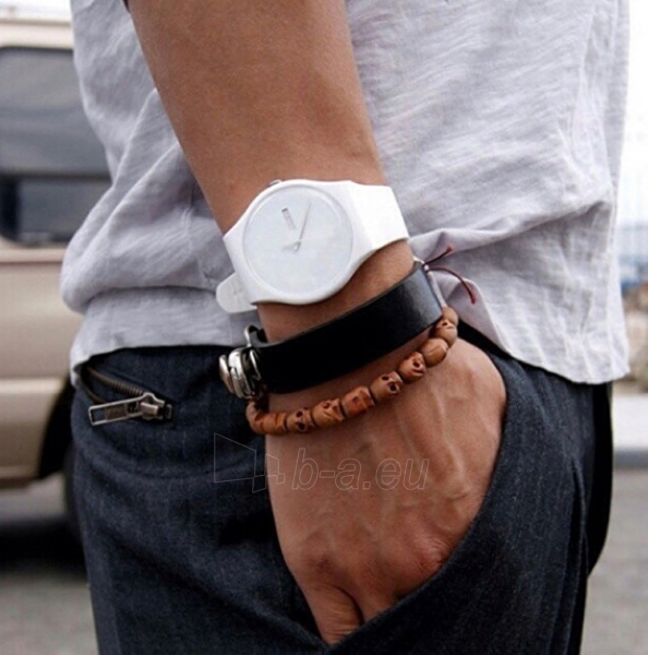 Unisex laikrodis Swatch WHITE REBEL SUOW701 paveikslėlis 8 iš 8