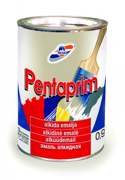 Universalus alkidinis emalis Pentaprim 0.9 l Šviesiai pilka paveikslėlis 1 iš 1