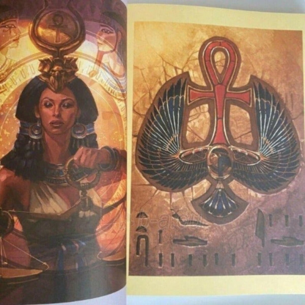 Užrašinė Goddess Isis journal Blue Angel paveikslėlis 6 iš 7