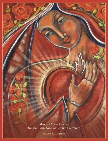 Užrašinė Mother Mary oracle journal Blue Angel paveikslėlis 1 iš 3