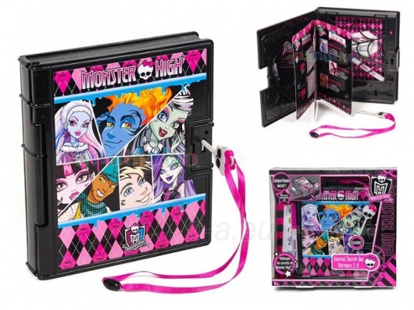 V1137 paslaptingas dienoraštis, Monster High, Mattel paveikslėlis 1 iš 6