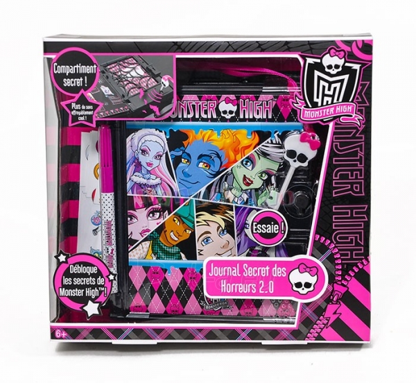 V1137 paslaptingas dienoraštis, Monster High, Mattel paveikslėlis 4 iš 6