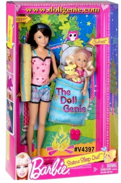 V4397 / T7427 Mattel Barbie lelle Skipper and Chelsea paveikslėlis 1 iš 1