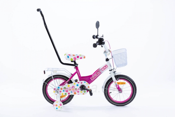 Vaikiškas dviratis - TomaBike Bubble, 14 colių, rožinis paveikslėlis 4 iš 6