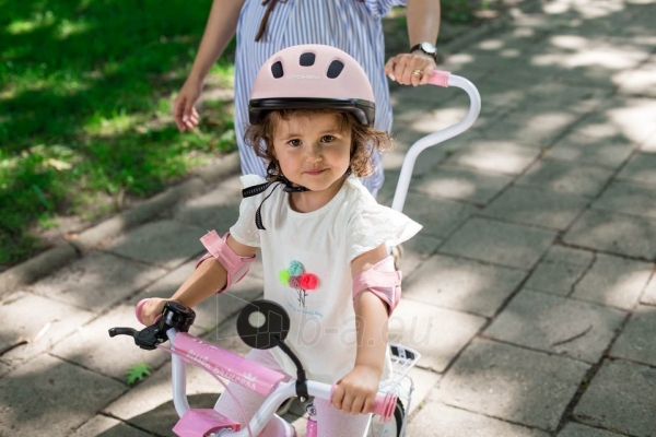Vaikiškas dviratis - TomaBike Little Princess, 12 colių, rožinis paveikslėlis 17 iš 21