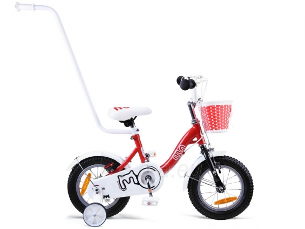 Vaikiškas dviratis "Royal Baby Girls Chipmunk MM 12", raudonas paveikslėlis 6 iš 13