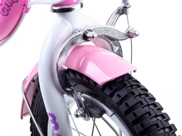 Vaikiškas dviratis "Royal Baby Girls Chipmunk MM 12", rožinis paveikslėlis 6 iš 12