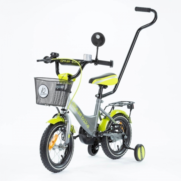 Vaikiškas dviratis Tomabike 12", žalias paveikslėlis 2 iš 16