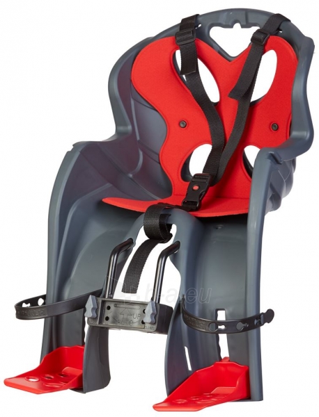 Vaikiška kėdutė HTP Italy Luigino priekinė anthracite-red paveikslėlis 1 iš 1
