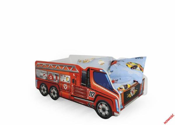 Bērnu gulta Fire Truck Paveikslėlis 2 iš 2 310820091904