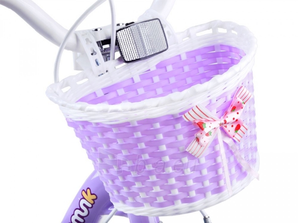 Vaikiškas dviratis "Royal Baby Girls Chipmunk MM 12", violetinis Paveikslėlis 9 iš 12 310820248655