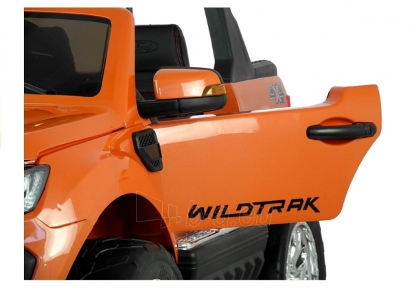 Vaikiškas dvivietis elektromobilis "Ford Ranger 4x4 MP4", lakuotas oranžinis paveikslėlis 13 iš 14