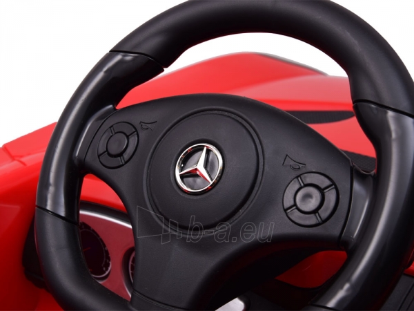 Vaikiškas elektromobilis "Mercedes SLR", raudonas paveikslėlis 8 iš 14