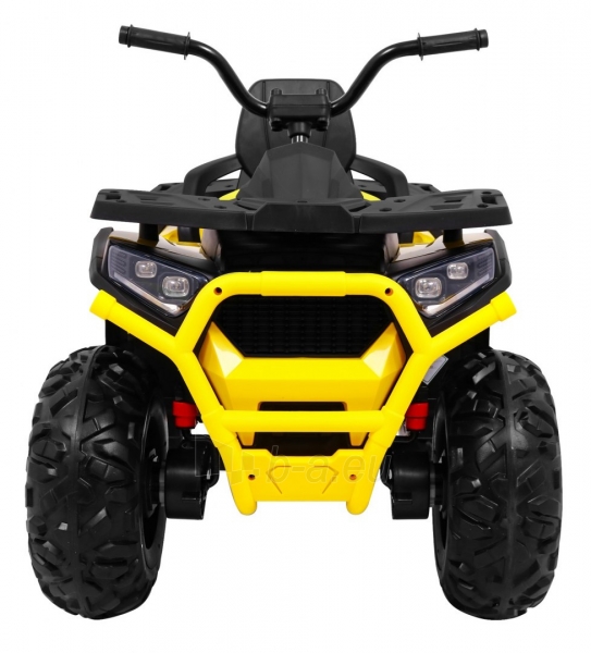 Vaikiškas keturratis Quad ATV, geltonas paveikslėlis 7 iš 14