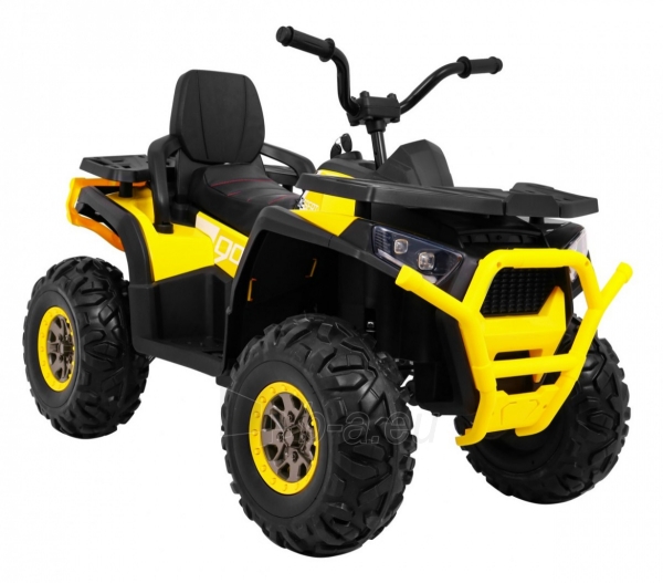 Vaikiškas keturratis Quad ATV, geltonas paveikslėlis 5 iš 14