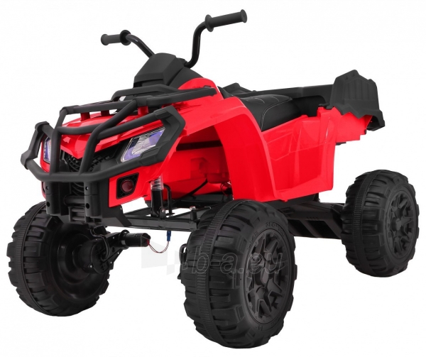 Vaikiškas keturratis Quad XL ATV, raudonas paveikslėlis 1 iš 13
