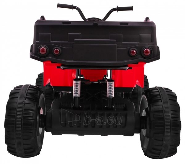 Vaikiškas keturratis Quad XL ATV, raudonas paveikslėlis 11 iš 13