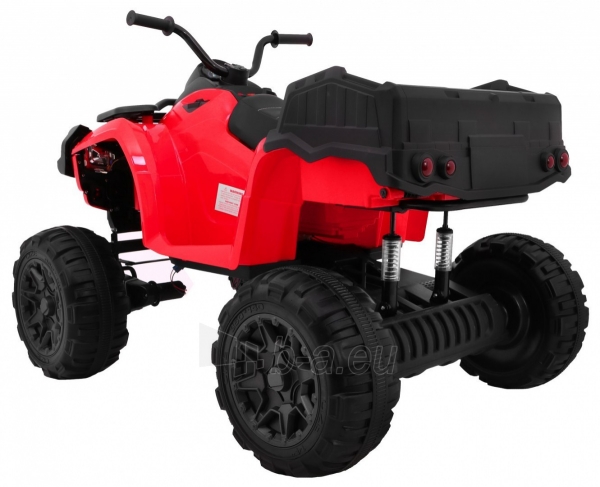 Vaikiškas keturratis Quad XL ATV, raudonas paveikslėlis 4 iš 13