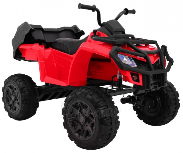 Vaikiškas keturratis Quad XL ATV, raudonas paveikslėlis 3 iš 13