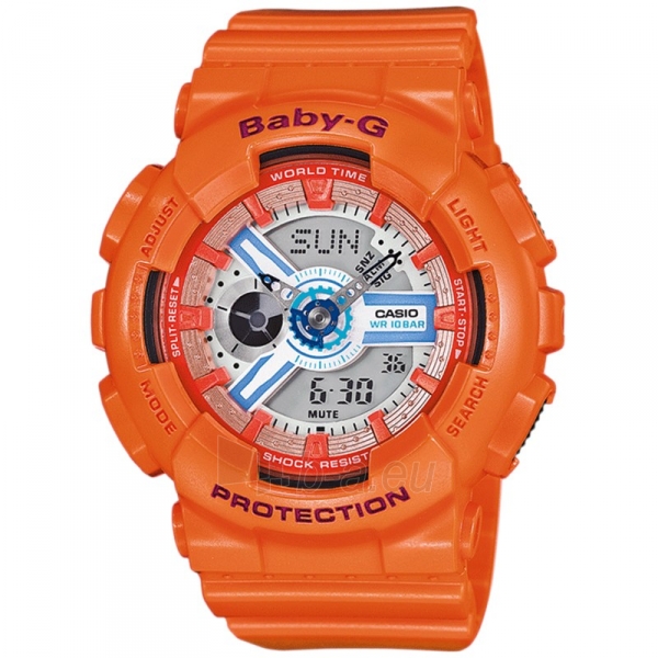 Детские часы Casio Baby-G BA-110SN-4AER paveikslėlis 1 iš 1