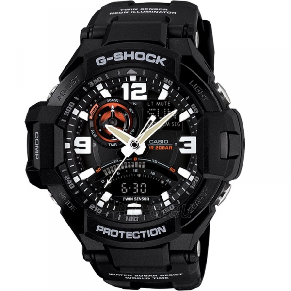 Vaikiškas laikrodis Casio G-Shock GA-1000-1AER paveikslėlis 1 iš 1