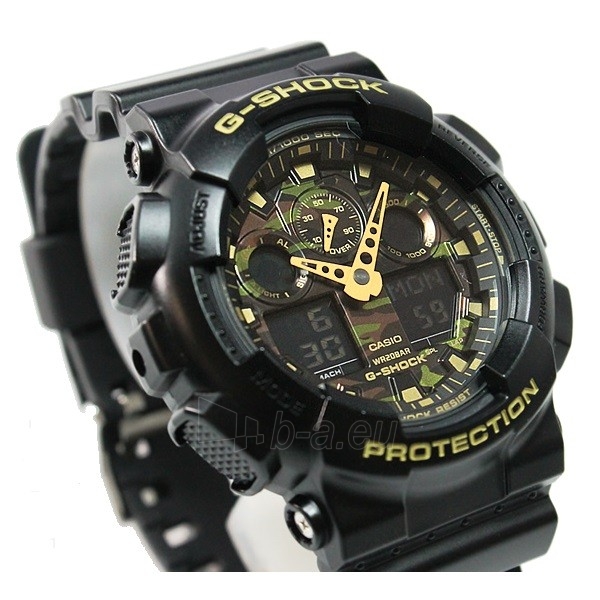 Vaikiškas laikrodis Casio G-Shock GA-100CF-1A9ER paveikslėlis 6 iš 6