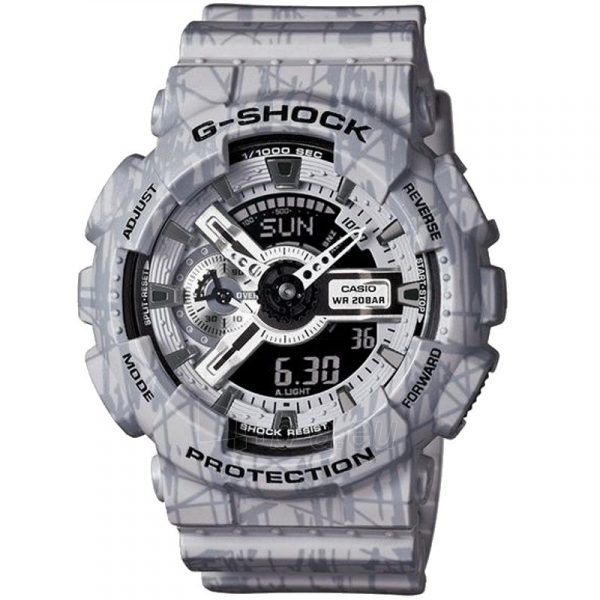 Vaikiškas laikrodis Casio G-Shock GA-110SL-8AER paveikslėlis 1 iš 7