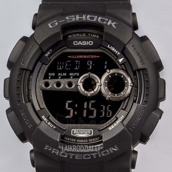 Vaikiškas laikrodis Casio G-Shock GD-100-1BER paveikslėlis 3 iš 5