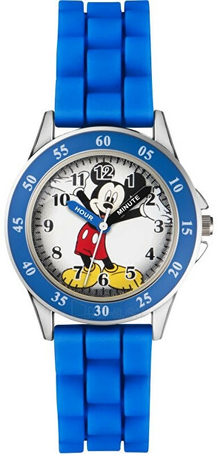 Детские часы Disney Time Teacher Mickey Mouse MK1241 paveikslėlis 1 iš 1