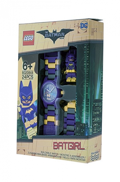 Bērnu pulkstenis Lego Batman Movie Batgirl 8020844 paveikslėlis 4 iš 5
