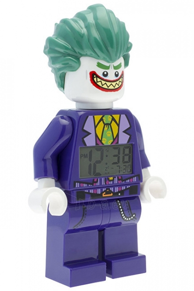 Vaikiškas laikrodis Lego Batman Movie Joker 9009341 paveikslėlis 2 iš 3