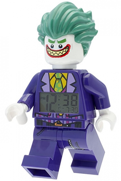 Vaikiškas laikrodis Lego Batman Movie Joker 9009341 paveikslėlis 3 iš 3