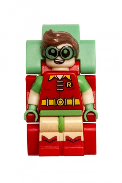 Vaikiškas laikrodis Lego Batman Movie Robin 8020868 paveikslėlis 4 iš 5