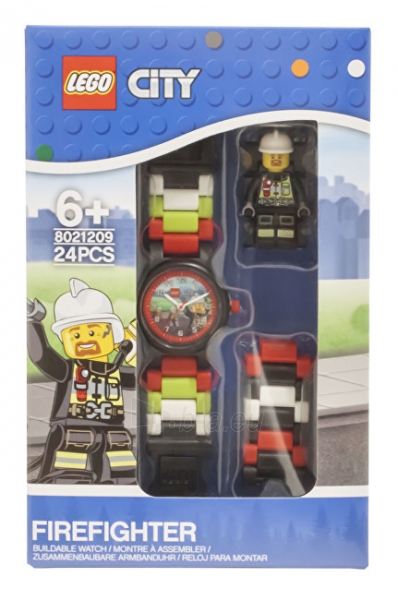 Bērnu pulkstenis Lego City Firefighter 8021209 paveikslėlis 4 iš 5