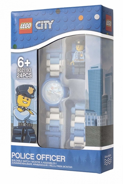 Kids watch Lego City Police Officer 8021193 paveikslėlis 3 iš 3