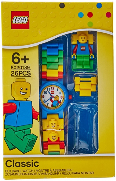 Детские часы Lego Classic 8020189 paveikslėlis 4 iš 5