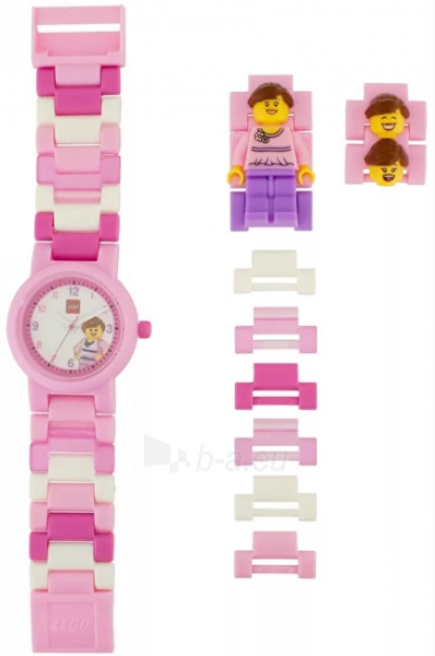 Bērnu pulkstenis Lego Classic Pink 8020820 paveikslėlis 3 iš 3