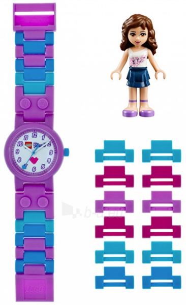Детские часы Lego Friends Olivia Watch paveikslėlis 2 iš 3
