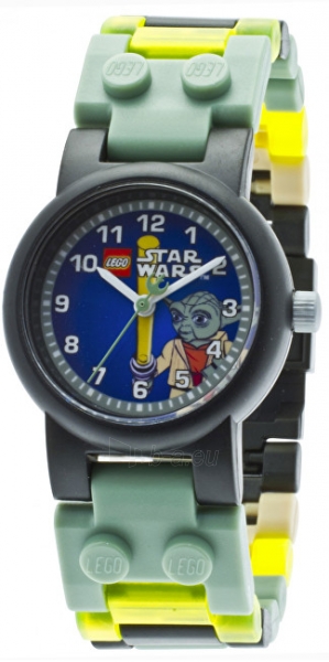 Vaikiškas laikrodis Lego Star Wars Yoda Kids` Watch paveikslėlis 1 iš 4