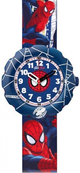 Vaikiškas laikrodis Swatch Flik Flak Spider-Cycle ZFLSP001 paveikslėlis 1 iš 5